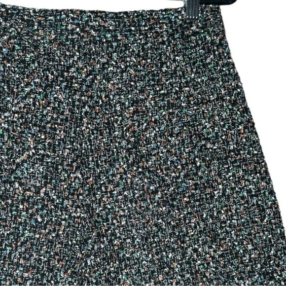 Sandro Space Tweed Wide Leg Textured Shorts Size 42 - Picture 9 of 16